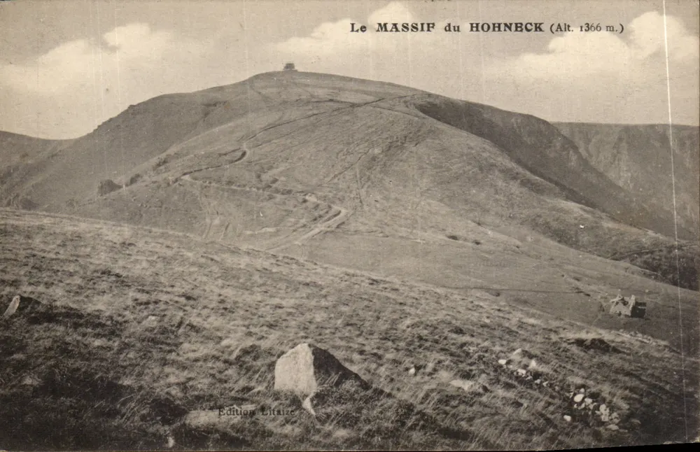 O MASSIF DO HOHNNECK (Alt. 1366 m.) — Edição Litaize - Frente