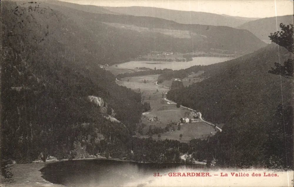 GERARDMER — De Dal van de Meren — Uitgever A. Largeron, n°31 - Voorkant
