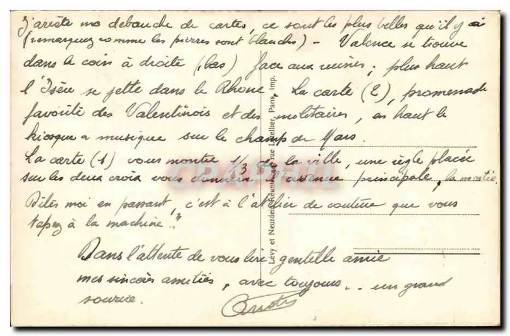Ruinen des feudalen Schlosses Crussol — Valence — 64 - Rückseite