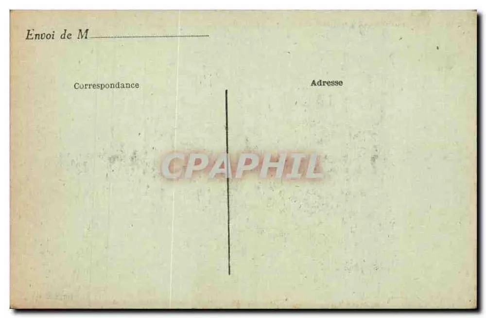 Arco do Triunfo do Carrousel — Paris — J. H. editor, n° 578 - Verso