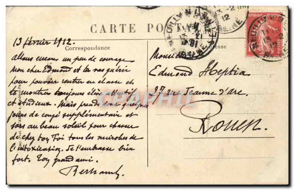 Bois de Boulogne — Lac Inférieur — L'Abellie, n°10 - Rückseite