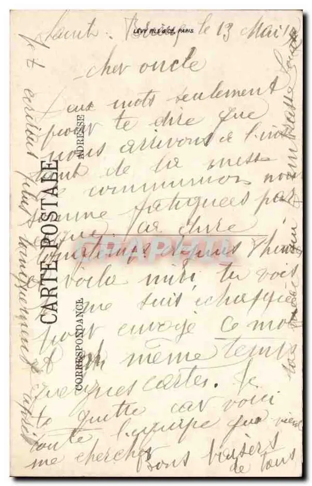 Paris — Le Jardin du Luxembourg — LL. n° 159 - Rückseite
