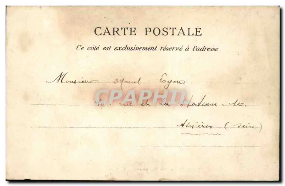 Parigi — Giardino delle Tuileries — C. L. C. n°73 - Verso