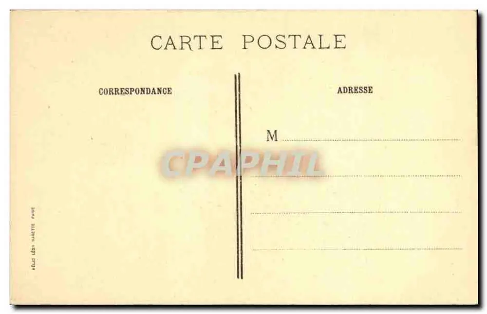 Retrato do gravador Wille — Museu Jacquemart-André — J. E. Bulloz, Editor, Paris - Verso