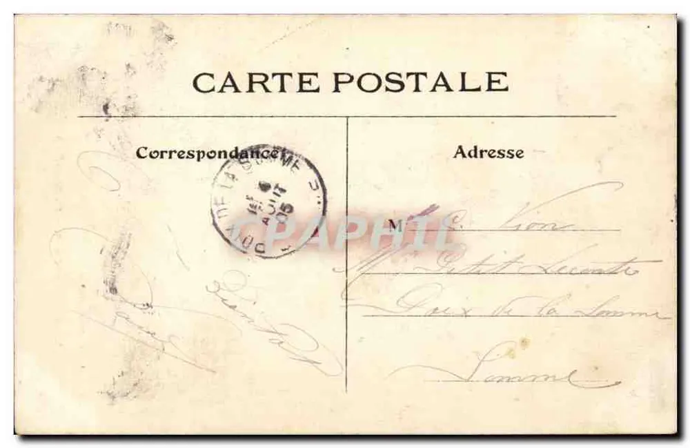 Igreja de Saint-Roch de Paris — L.J. & Cie, Angoulême-Paris — n°69 - Verso