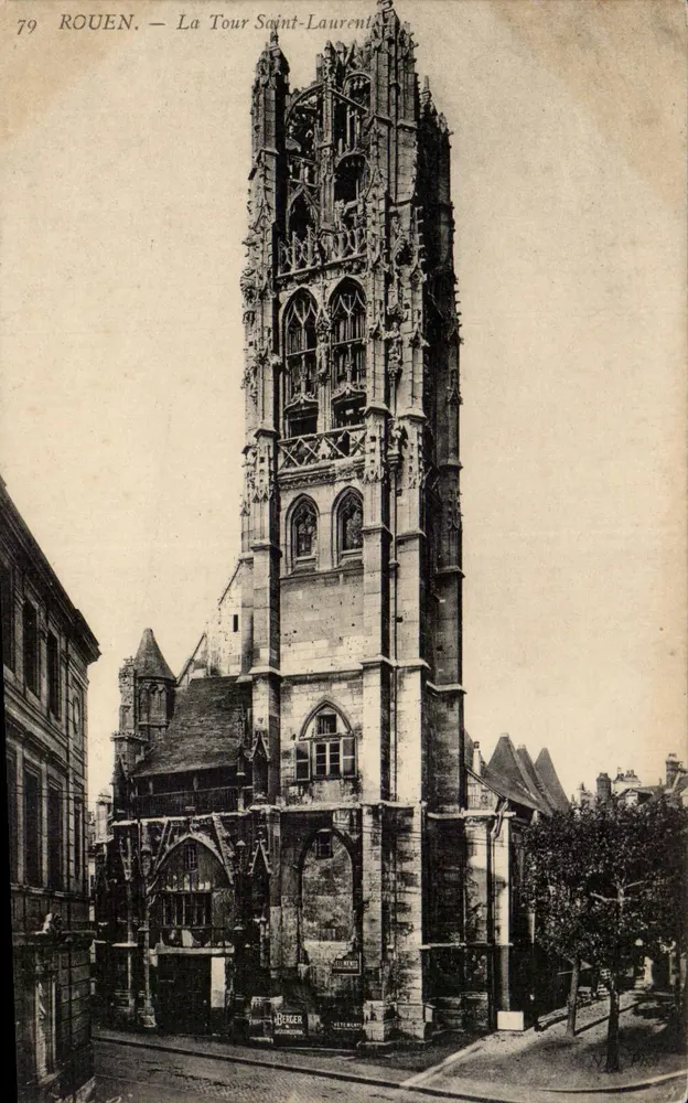 Rouen — De Tour Saint-Laurent — uitgever Béruer, n°79 - Voorkant
