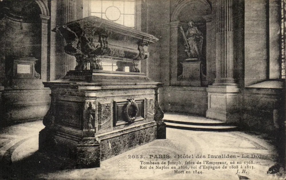 Túmulo de José, irmão do Imperador — Hotel dos Inválidos, O Dôme — J. H. - Frente