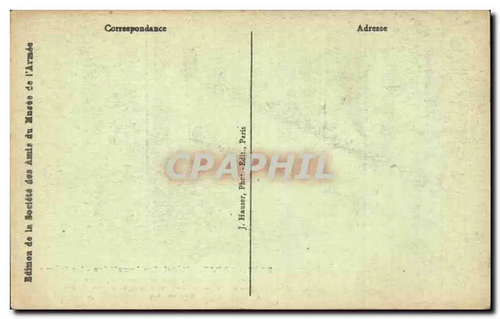 Túmulo de José, irmão do Imperador — Hotel dos Inválidos, O Dôme — J. H. - Verso