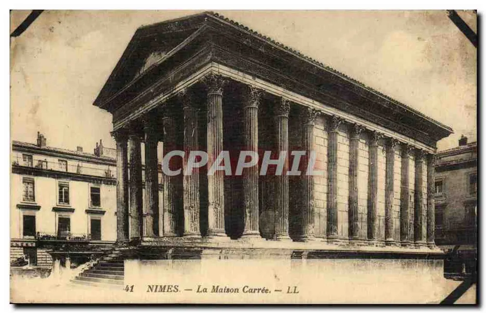 Nîmes — La Maison Carrée — LL - Frente