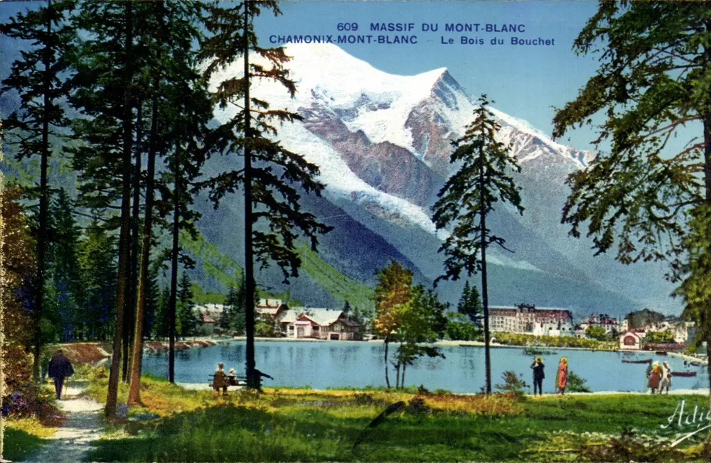 Chamonix-Mont-Blanc — Der Bois du Bouchet — Adigé - Vorderseite