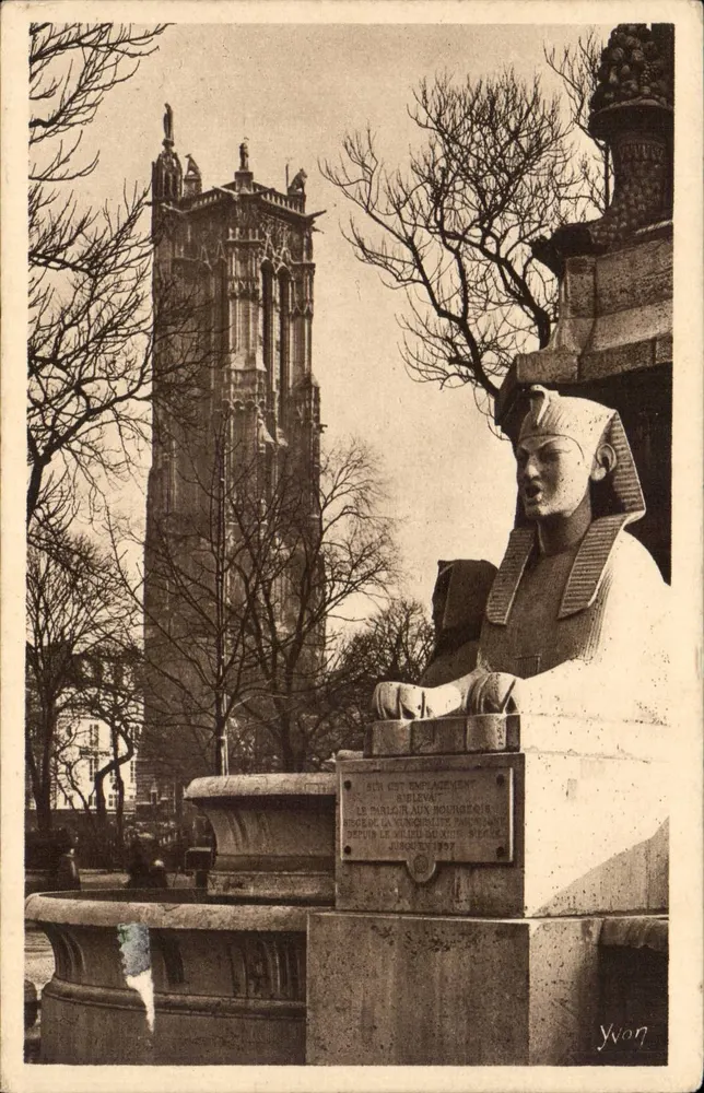 La Tour St-Jacques — Torre de St-James — Editor Yvon, Série N° 3, No 58 - Frente