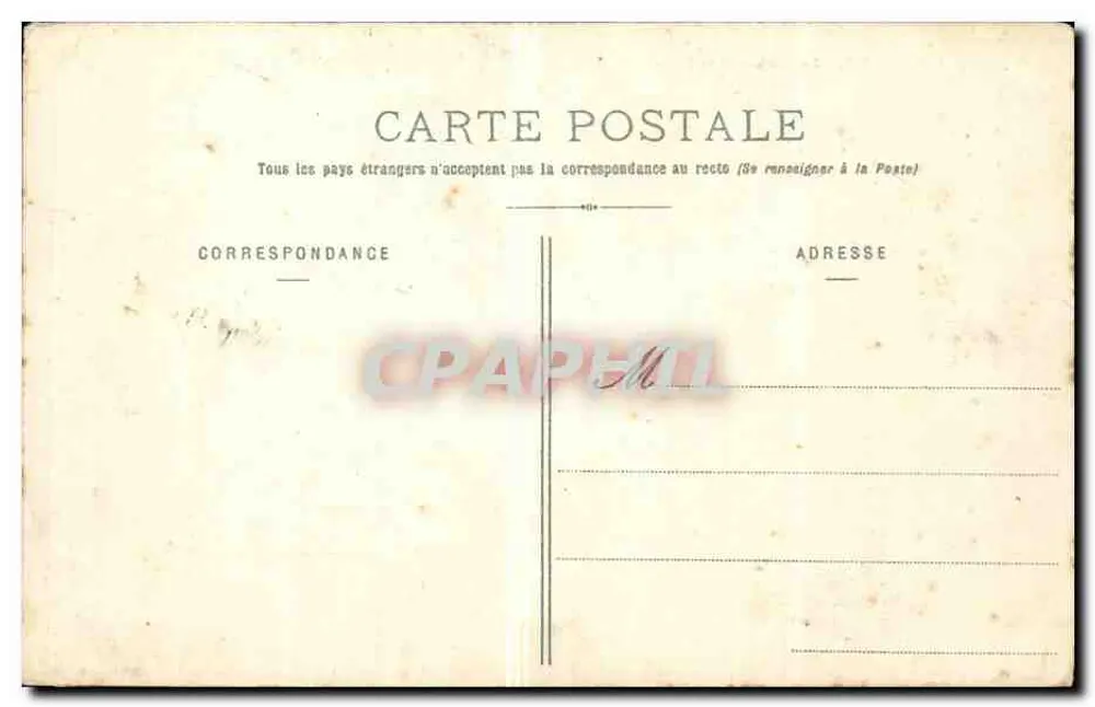 Paris - O Boulevard St-Denis — G. I. - n°606 - Verso