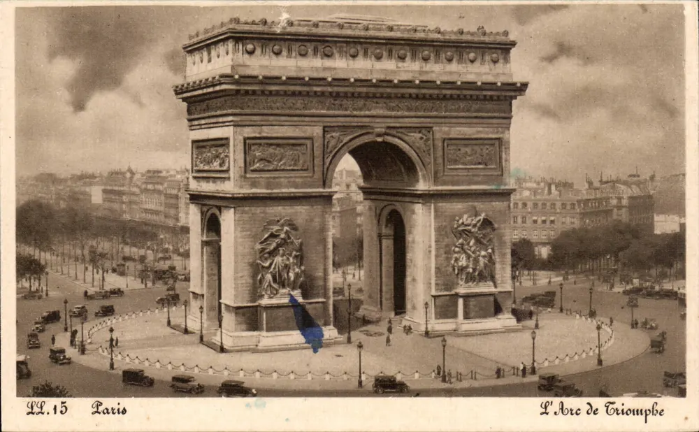 त्रियंबह आर्क - पेरिस - एलएल।15 - आगे