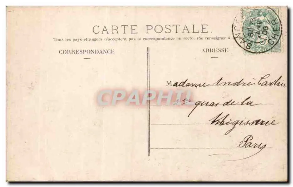 Petite Françôise — A toute heure bonheur — Paris, n° 3.170 - Rückseite