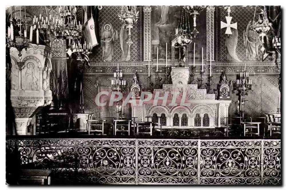 Interior da capela do mosteiro da Visitação — Paray-le-Monial — Edições de Arte Classificada - Frente