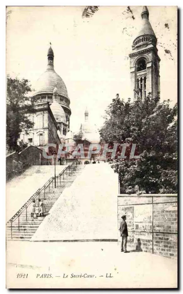 Paris — Der Heilige Herzen — LL - Vorderseite