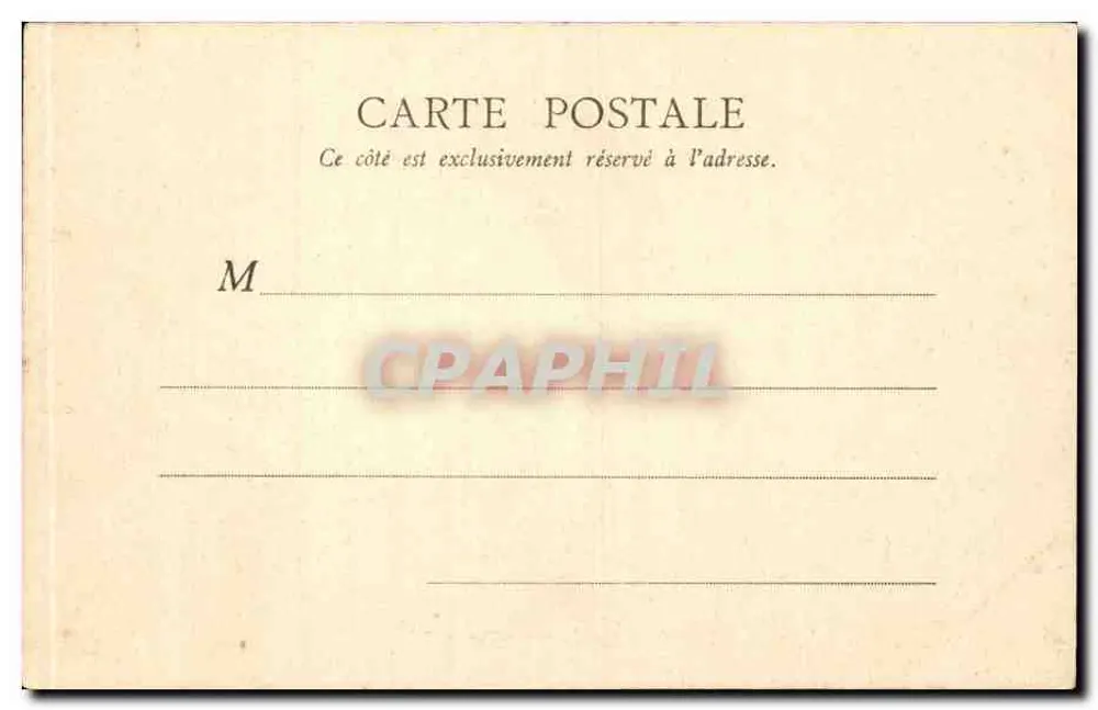 Paris — Avenida de l'Observatoire — B.F. Paris, n°63 - Verso