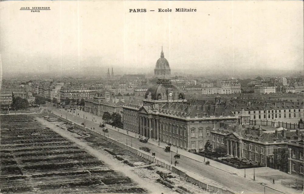 PARIS — Escola Militar — JULES SEEBERGER - Frente