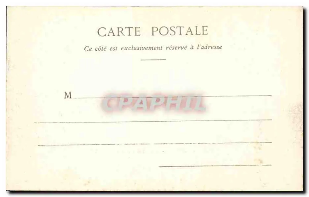 Paris — A Praça do Châtelet — série 54 - Verso