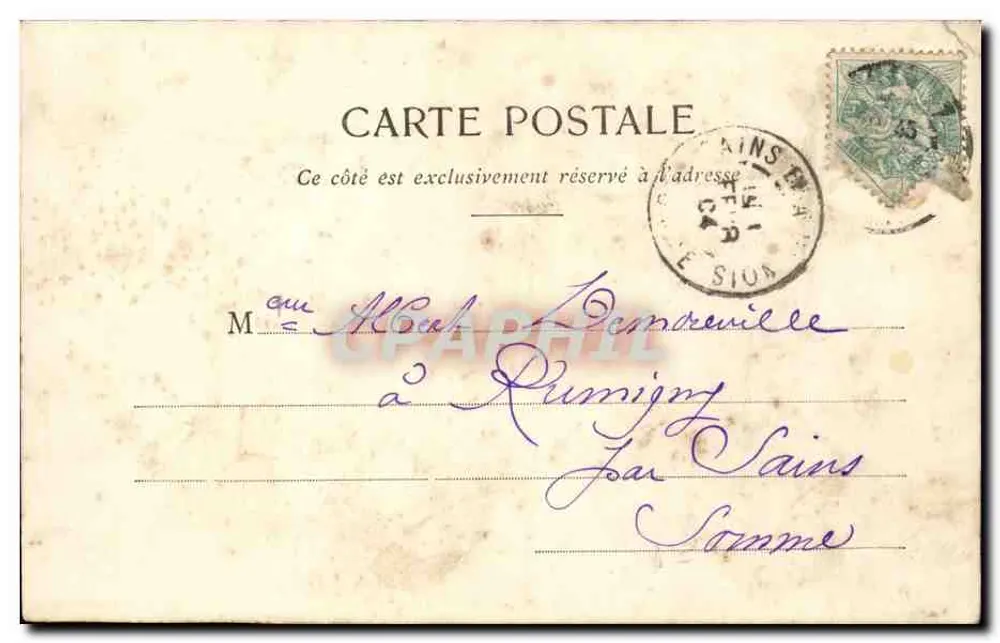 Paris - Basilika des Heiligen Herzens auf dem Montmartre-Hügel — unbekannter Verlag, Nr. 324 - Rückseite