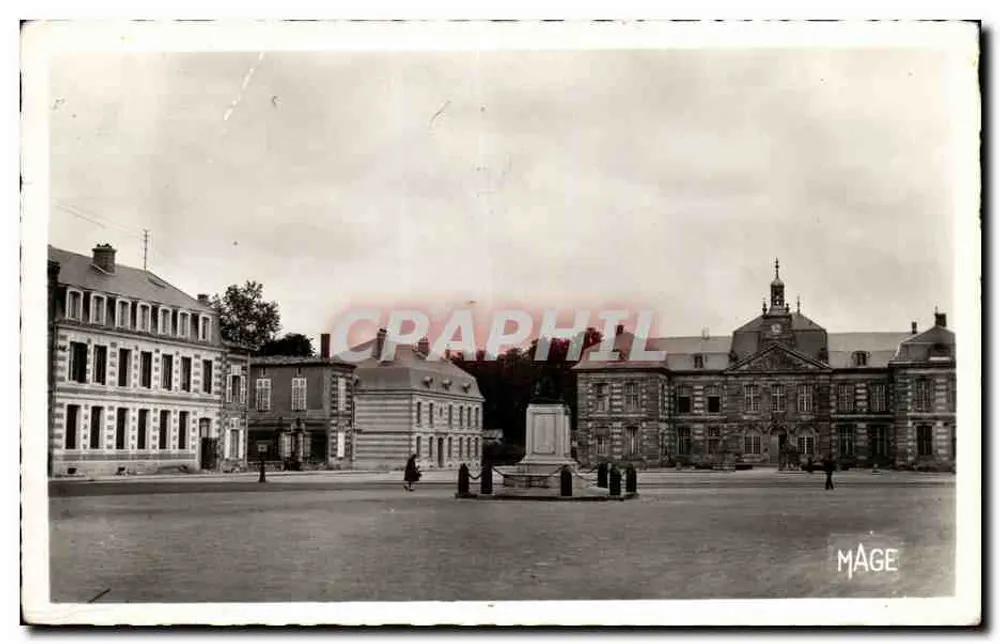 Sainte-Menehould (Marne) — Place de l'Hôtel de Ville — Édition MAGE - Vorderseite