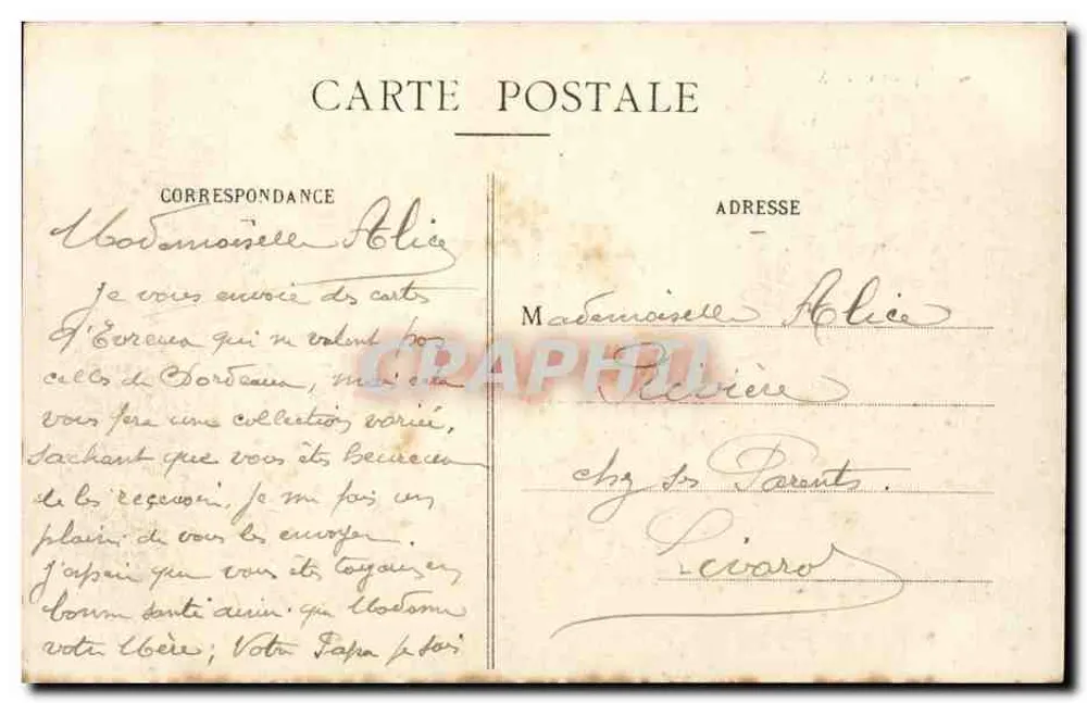 Evreux (Eure) - Hotel de Ville — Wyd. J.B. nr 3 - Rewers