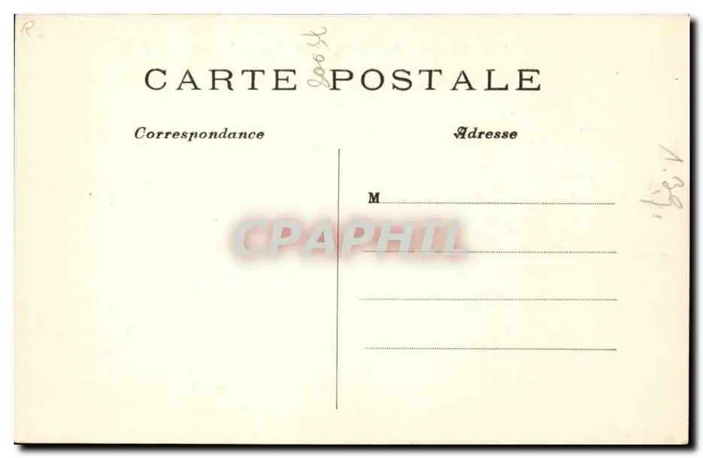 Paris — O Rond-Point dos Campos Elísios — C.M. n°119 - Verso