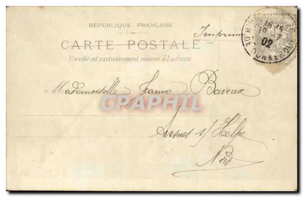 Paris — Das Palais de Justice und die Sainte-Chapelle — unbekannter Verlag, Nr. 18 - Rückseite
