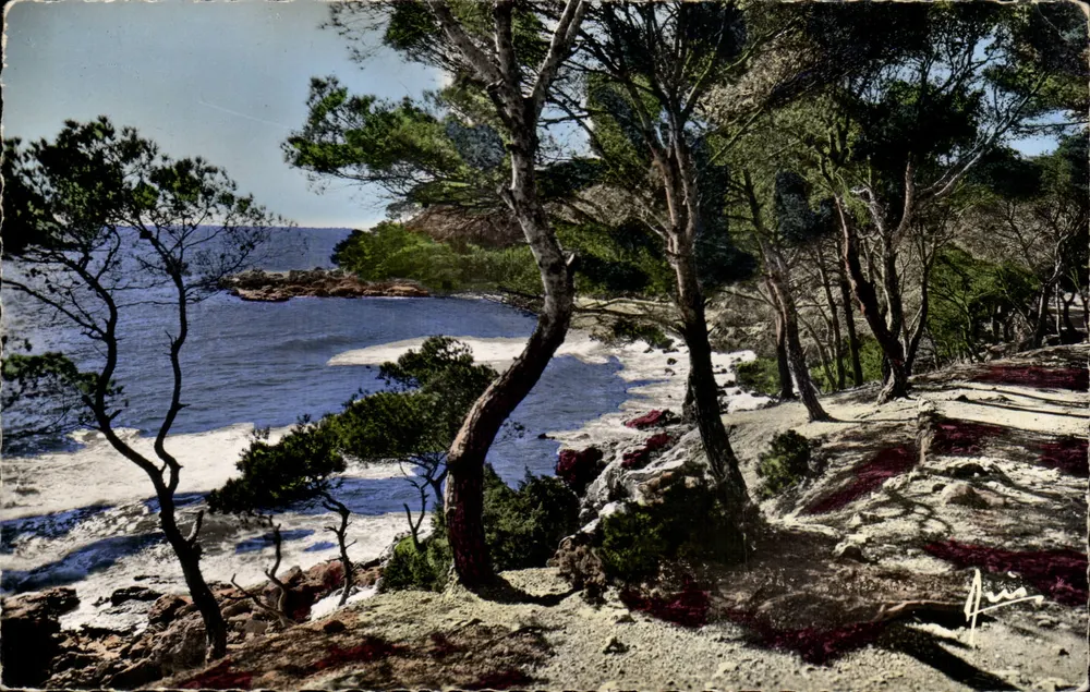 Côte d'Azur — Weg aan de Zijde van de Zee 1193 — Uitgave ARISCOLOR - Voorkant