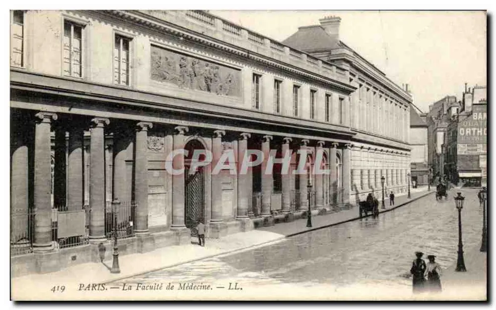 Paris — A Faculdade de Medicina — LL, n°419 - Frente