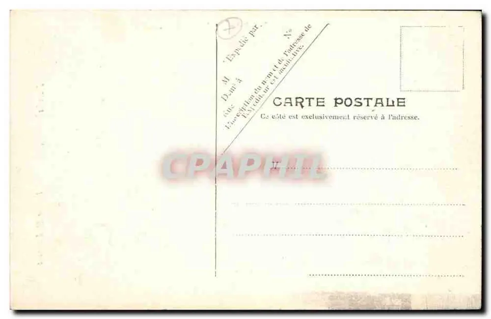 Parijs — Kerk van Saint-Laurent — V.P. Parijs Nr. 7 - Achterkant