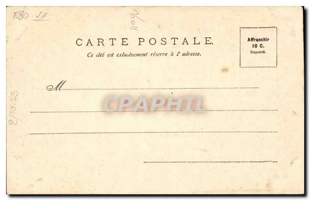 Paris — A Igreja de São Ambroise — V.P. II - Verso