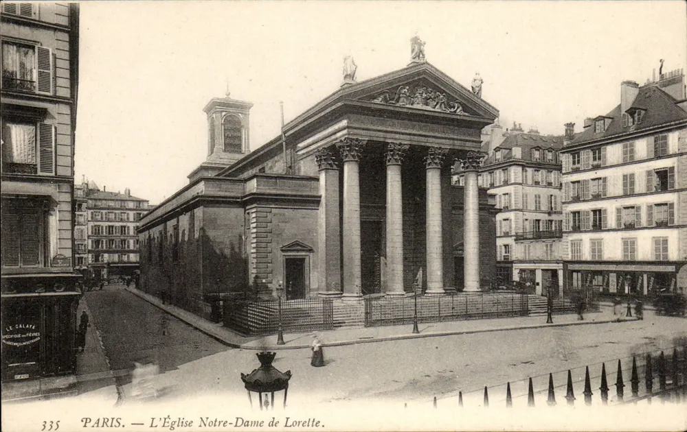 Paris — A Igreja Nossa Senhora de Lorette — Le Galaté, n° 335 - Frente