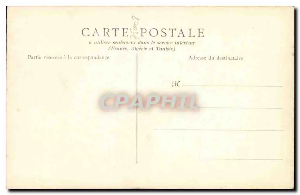 PARIS — Kościół Świętego Augustyna — B. F. Paris, nr 56 - Rewers