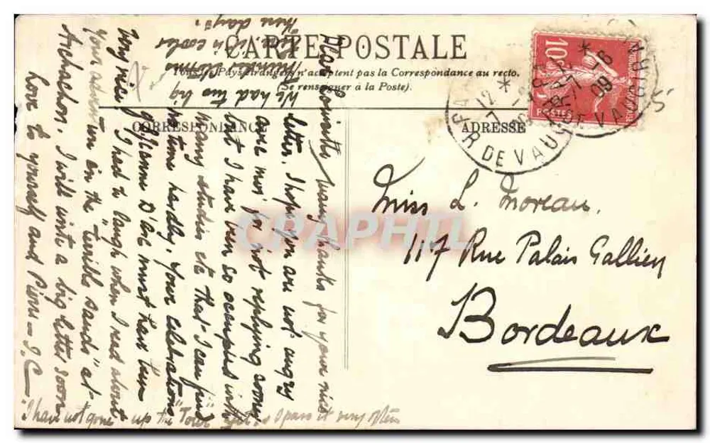 Paris (75e) — A Torre Eiffel — LL. — N°777 - Verso