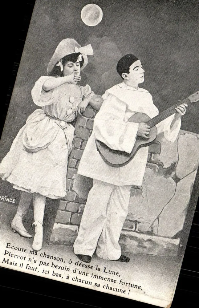 Pierrot und der Mond — Szenen aus einem Lied — Verlag PRINCE - Vorderseite