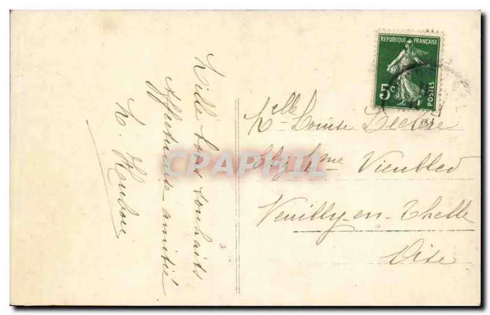Zwei Kinder — Erinnerungen an Ferien — Jannier, Nr. 499 - Rückseite