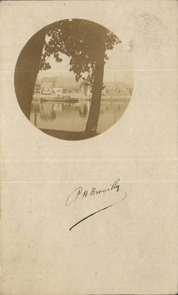 Aussicht von Constantine — P. M. Brouilly — Fotograf - Vorderseite