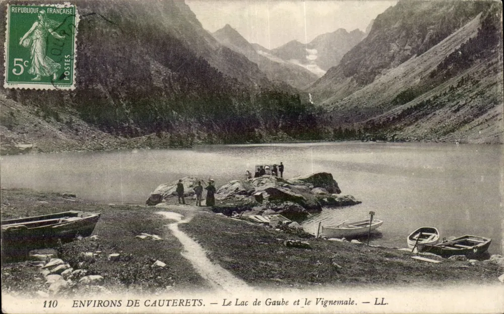 Umgebung von Cauterets — See von Gaube und der Vignemale — LL. — Nr. 110 - Vorderseite