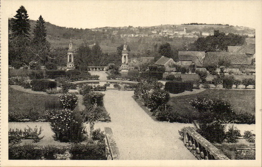 Schloss Bussy-Rabutin — Der Garten — Edition des Monuments Historiques - Vorderseite