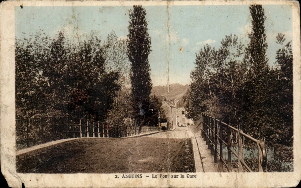 Asquins — De brug over de Cure — 2. ASQUINS — De brug over de Cure - Voorkant