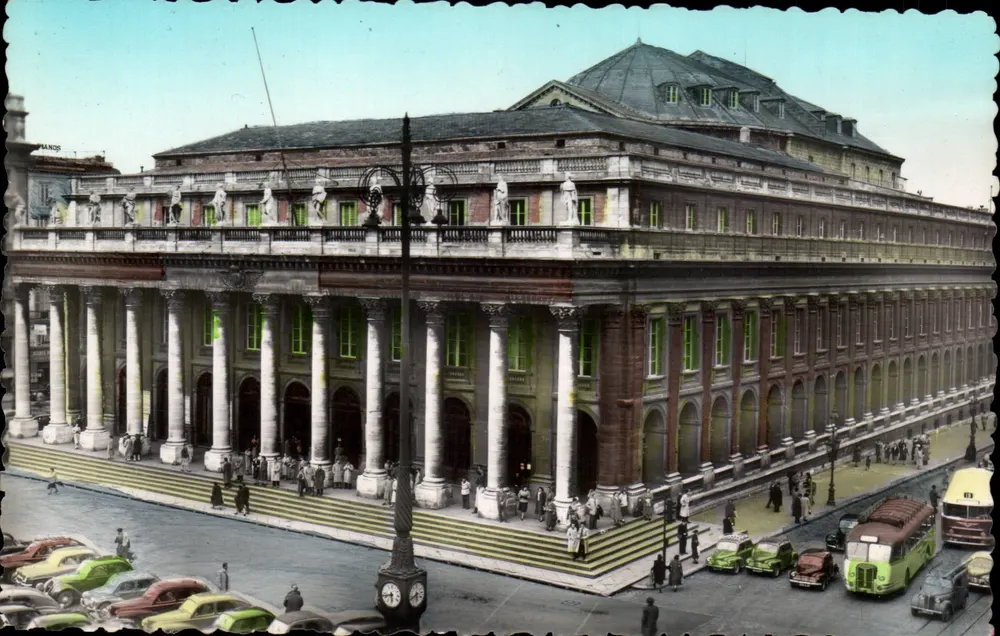 O Grande Teatro — Bordeaux — Éditions Van Rouleau - Frente