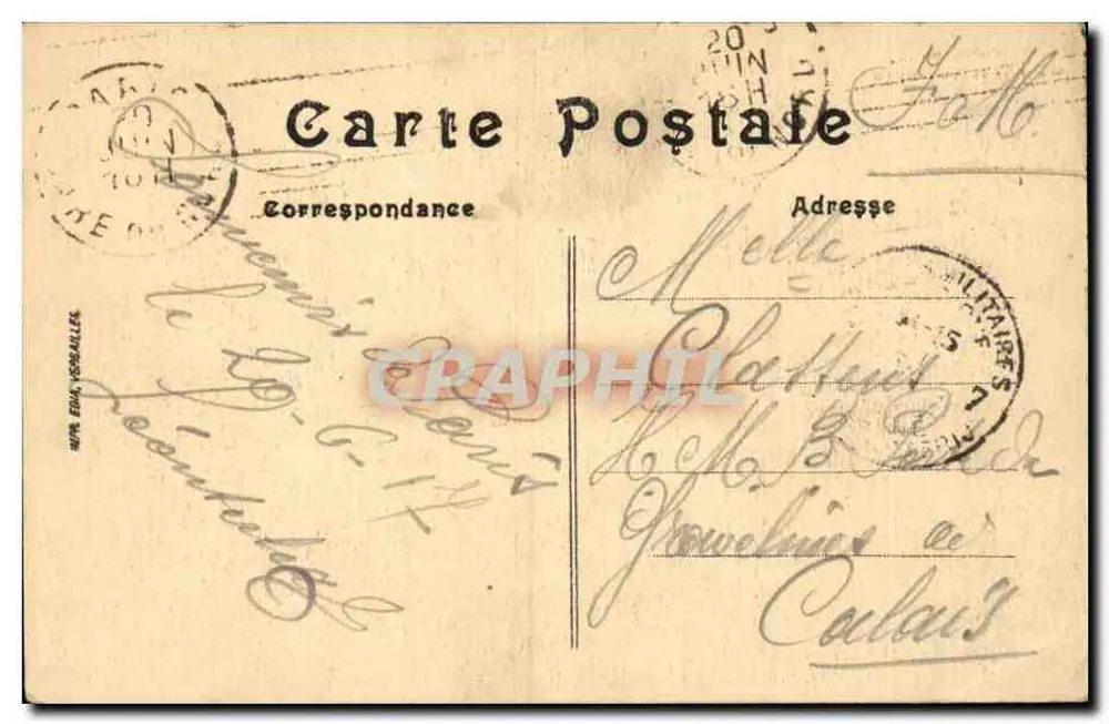 Paris — La Porte Saint-Denis — éditeur anonyme - Verso