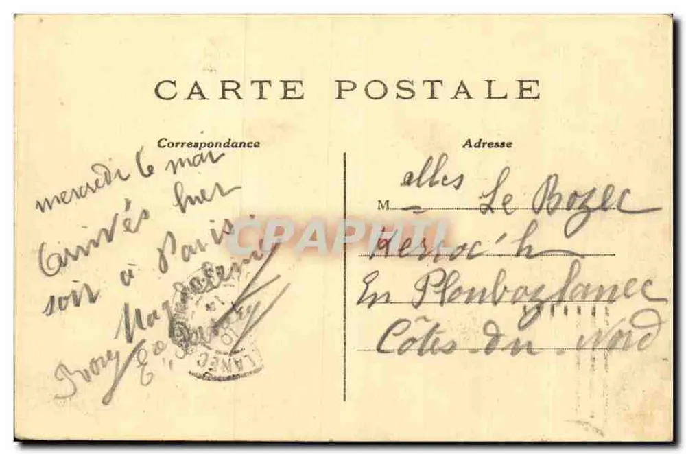 Paris (1. Arrondissement) - Place du Carrousel - Pavillon Richelieu und Statue von Gambetta - Rückseite