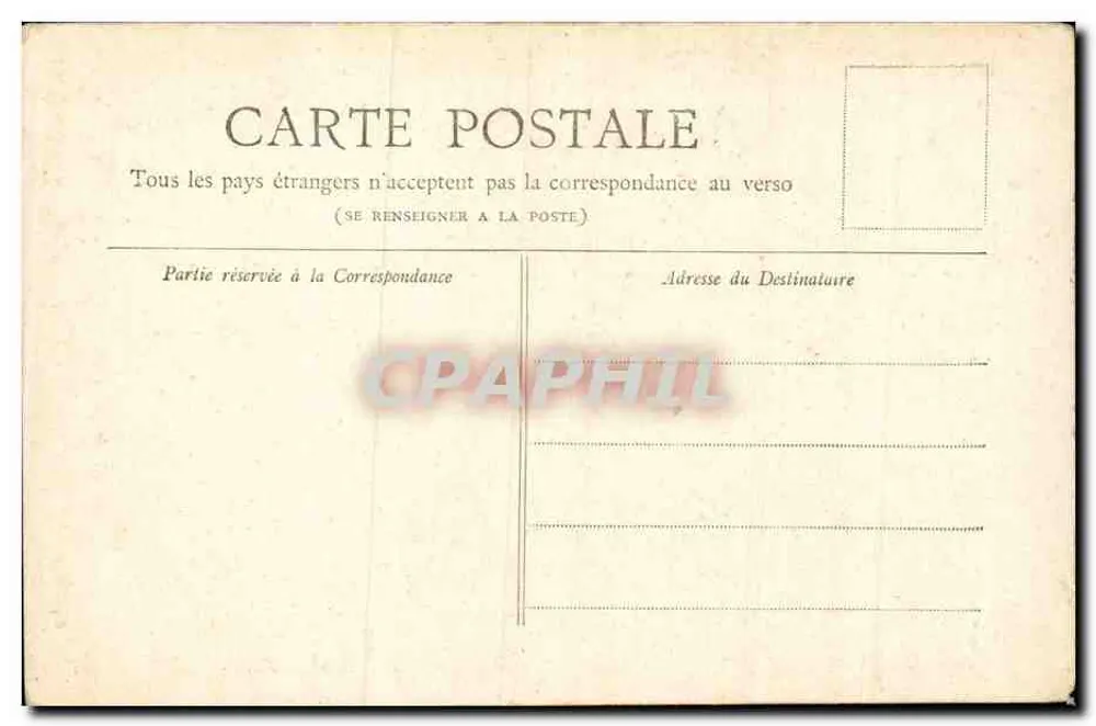 Paris — O Arco do Triunfo — Coleção Petit Journal - Verso