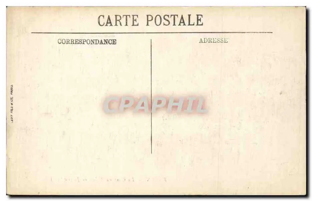 Rouen — La Cour du Palais de Justice — LL. n° 257 - Verso