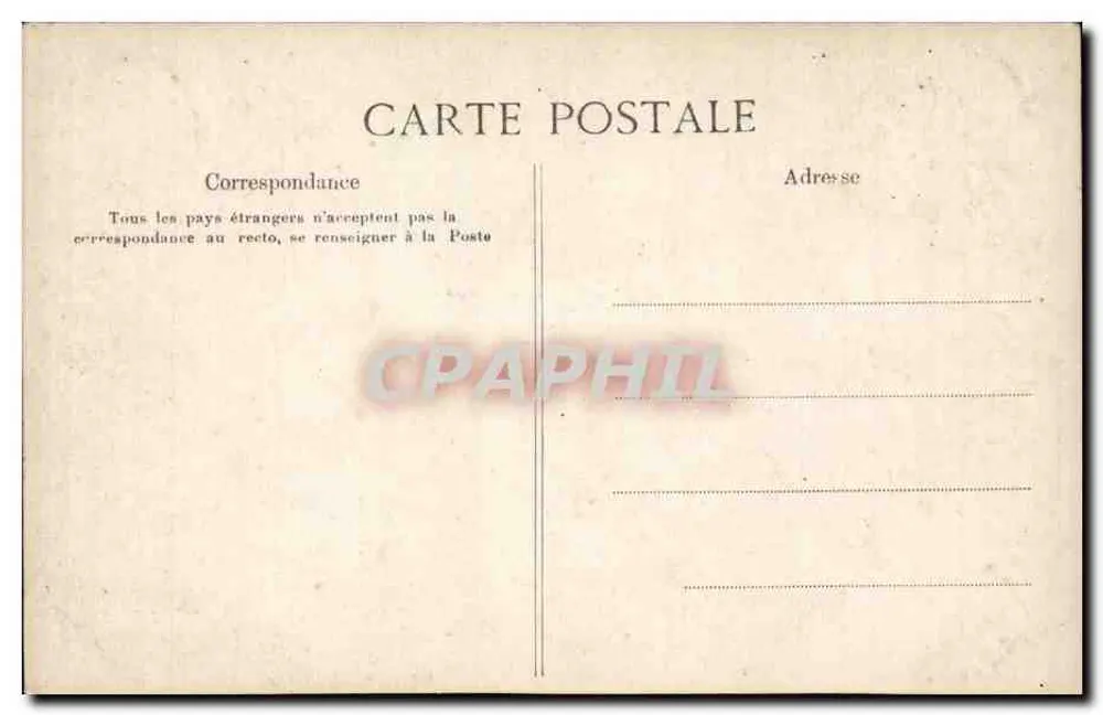 Paris — Lembrete do 5º Arrondissement — E.L.D. - Verso