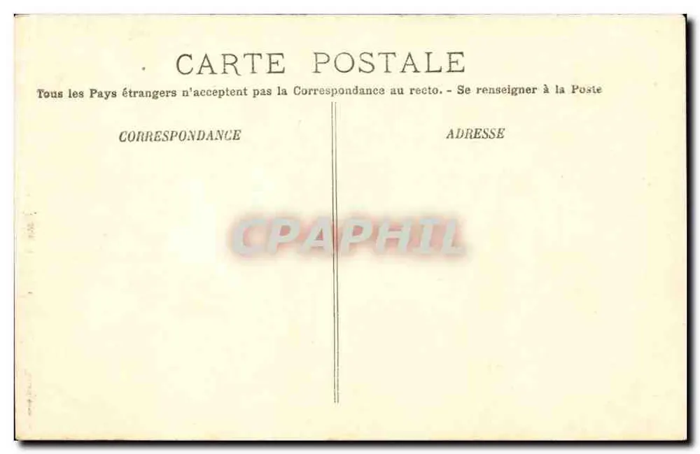 Paris — Perspectiva da Rue de Rivoli — LL. n°52 - Verso