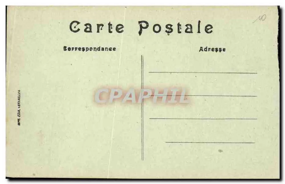 Place de la République — Monument de la République — Editor: Édouard Verlallès - Verso