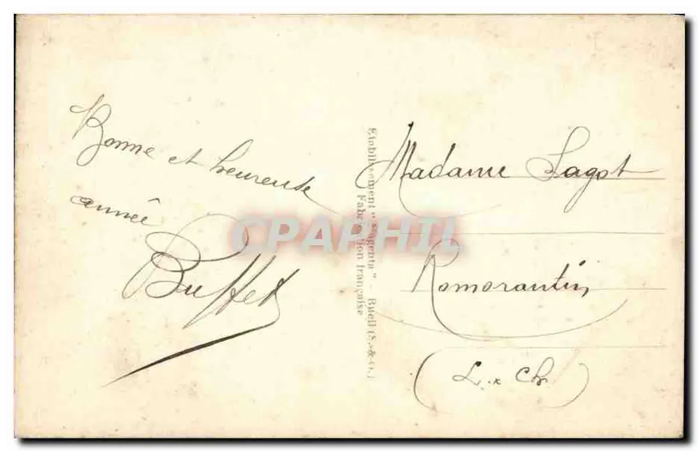 Arranjo de flores — REX 4861 - Verso